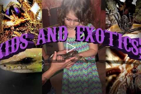 Are Exotic Pets Good For Kids?! | Let's Talk About It!