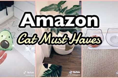 TikTok Compilation || Amazon Cat Must Haves with Links! Cat Finds and Favorites!