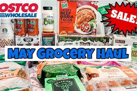 NEW MAY COSTCO GROCERY HAUL with SALES